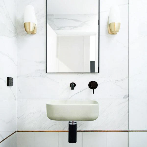 Nood Co Cube Basin Wall Hung - 14 Colours - Image 12