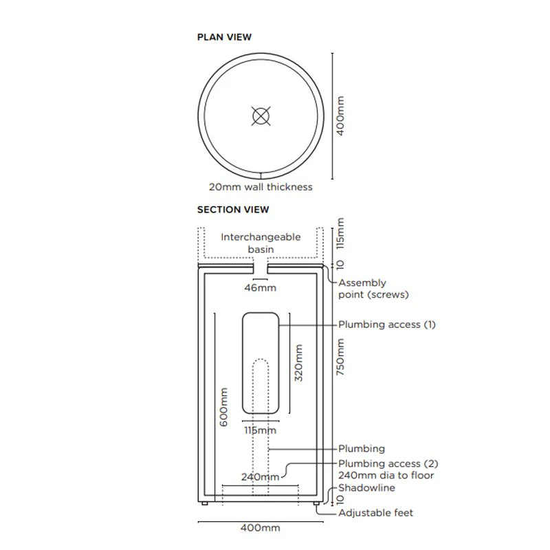 Nood Co Cylinder - Bowl Basin - 14 Colours - Image 15