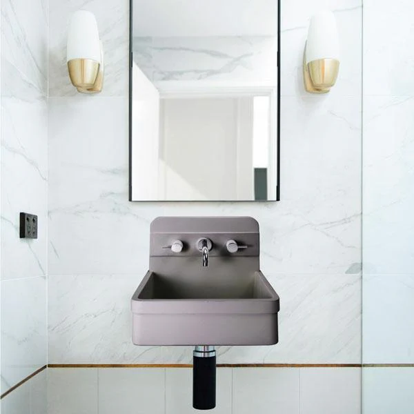 Nood Co Herbert Basin One Tone Wall Hung - 14 Colours - Image 13