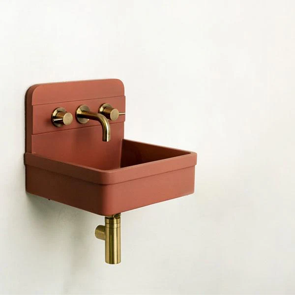 Nood Co Herbert Basin One Tone Wall Hung - 14 Colours - Image 16