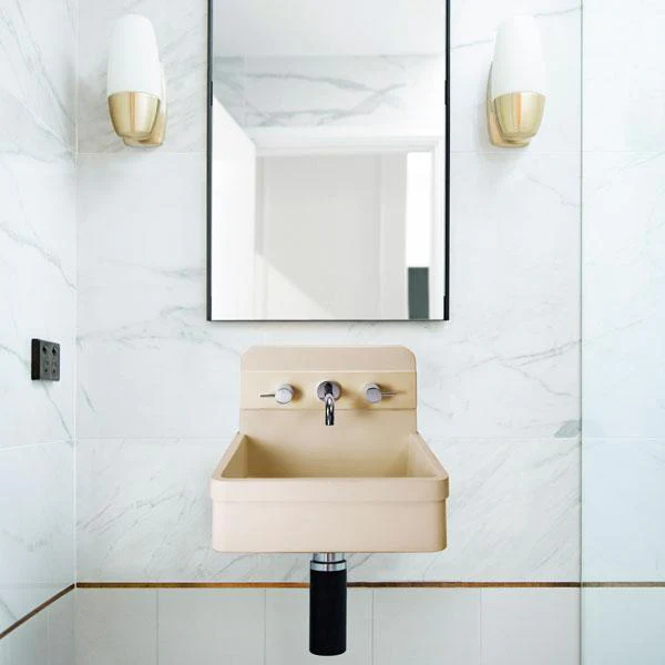 Nood Co Herbert Basin One Tone Wall Hung - 14 Colours - Image 3