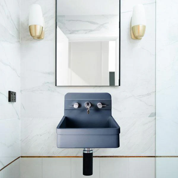 Nood Co Herbert Basin One Tone Wall Hung - 14 Colours - Image 9