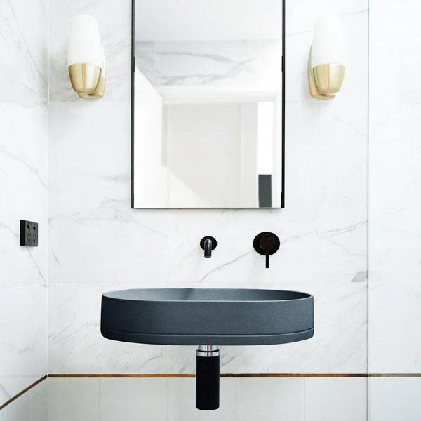 Nood Co Pill Basin Wall Hung - 14 Colours - Image 4