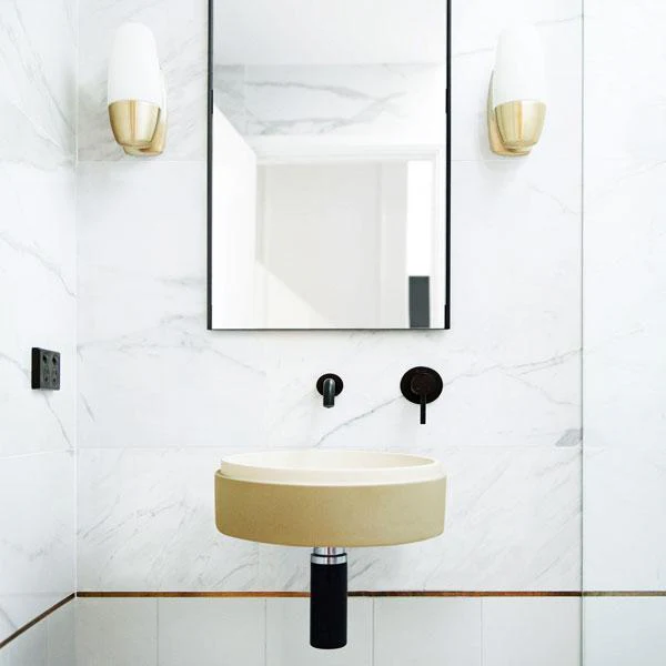 Nood Co Stepp Circle Basin Wall Hung - 14 Colours - Image 6