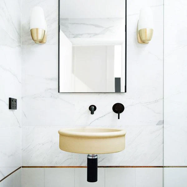 Nood Co Tubb Basin Wall Hung - 14 Colours - Image 5