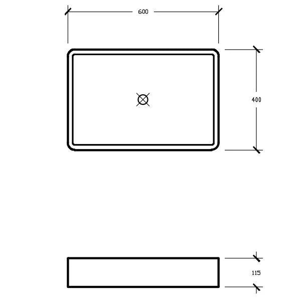 Nood Co Vesl Rectangle Basin Surface Mount - 14 Colours - Image 17