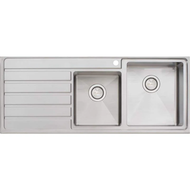 Oliveri Apollo 1 & 3/4 Bowl Sink with Left Drainer