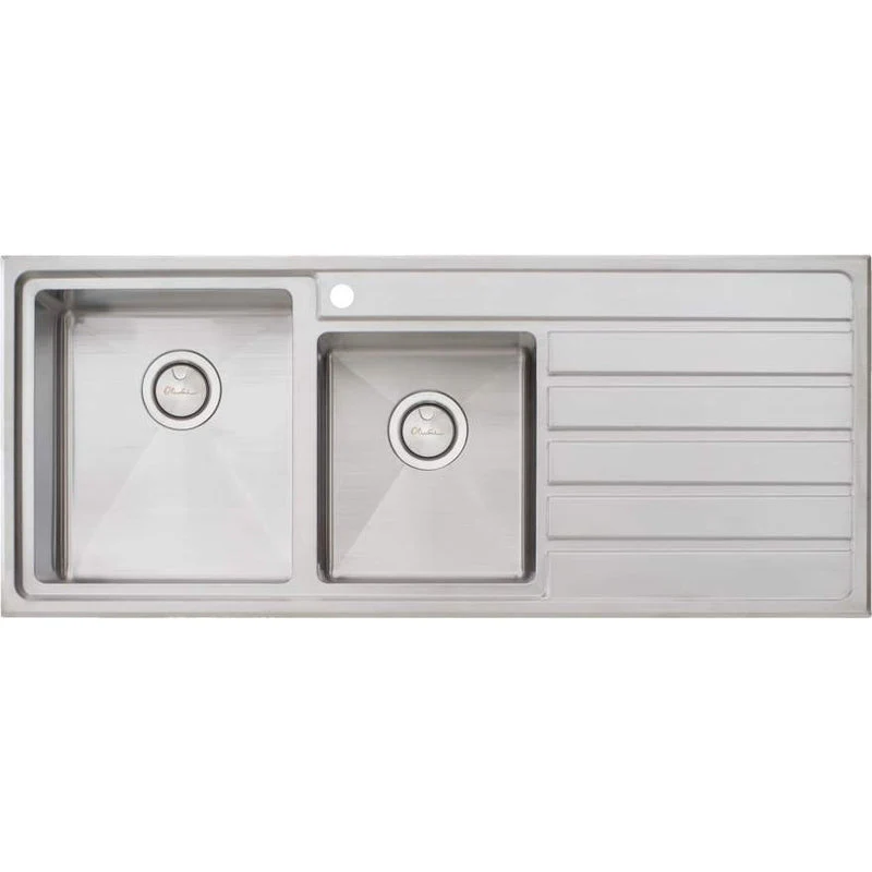 Oliveri Apollo 1 & 3/4 Bowl Sink with Right Drainer