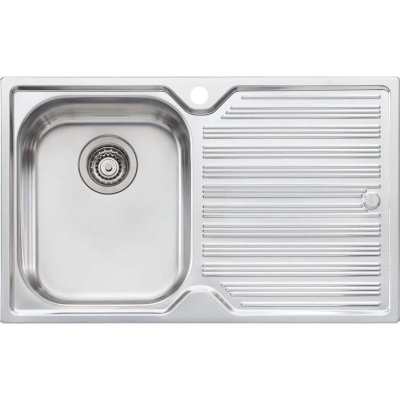 Oliveri Diaz Single Bowl Sink with Right Hand Drainer