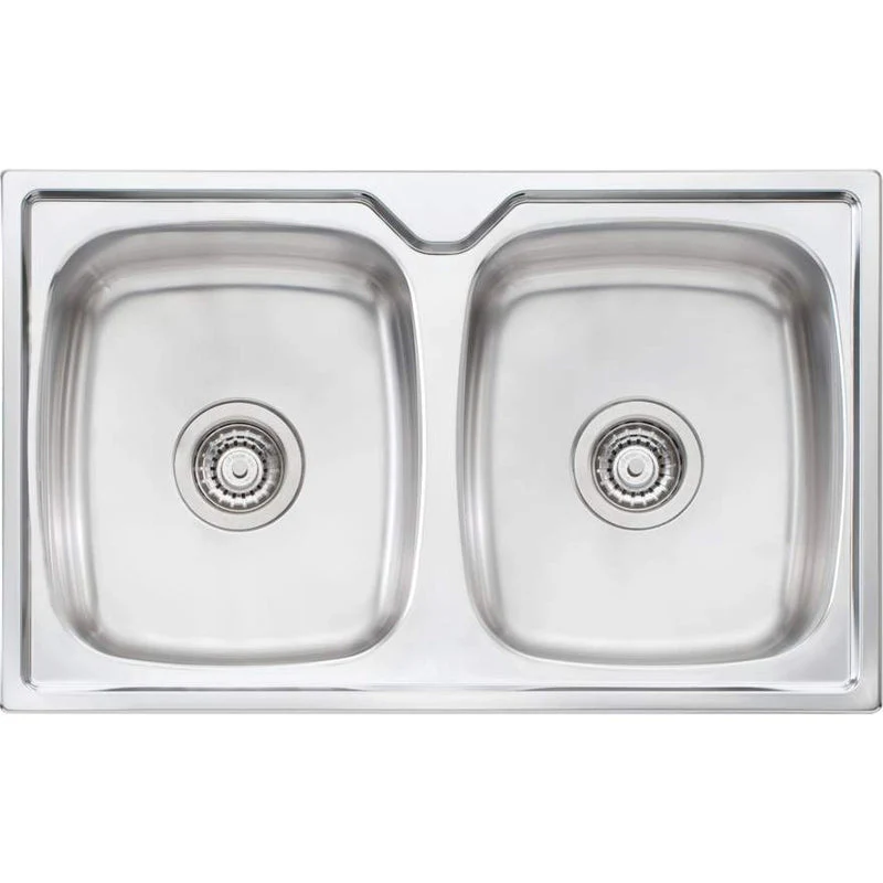 Oliveri Endeavour Double Bowl Topmount Sink