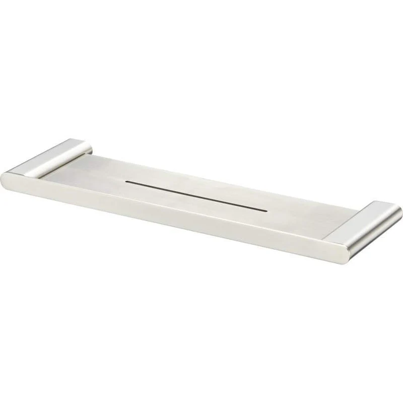 Oliveri Madrid Metal Shelf 420mm - Brushed Nickel