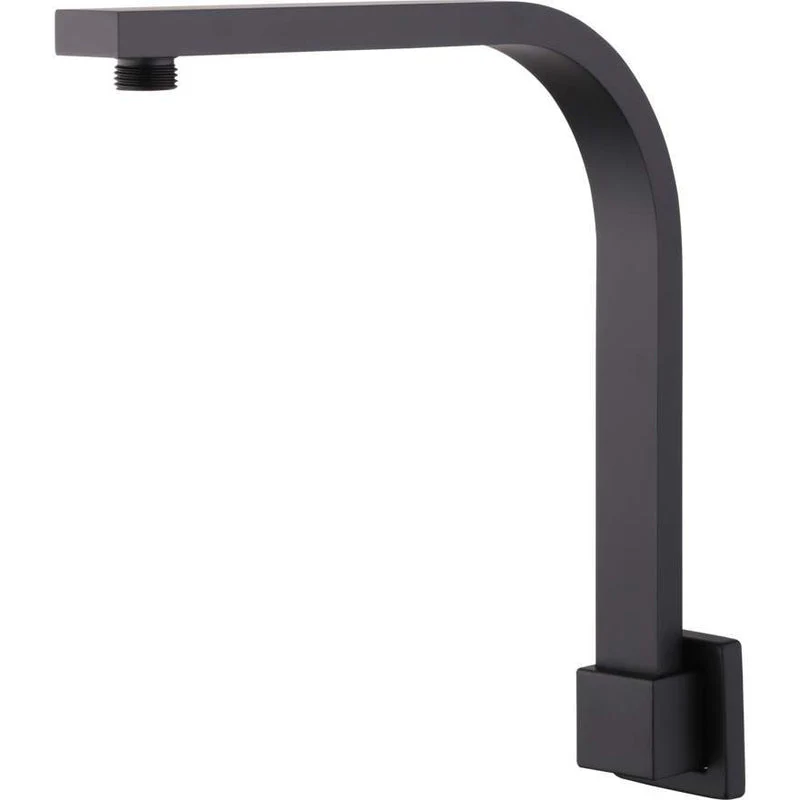 Oliveri Monaco Raised Wall Mounted Shower Arm - Black Matte