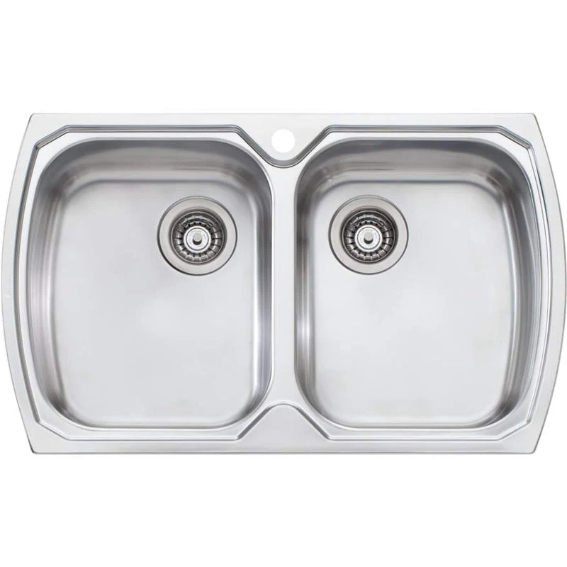 Oliveri Monet Double Bowl Topmount Sink