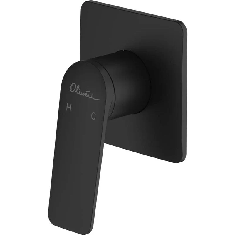 Oliveri Paris Wall Mixer - Black Matte