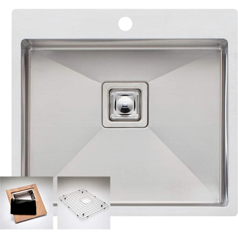 Oliveri Professional Series Single Grand Bowl Topmount Sink - Image 3