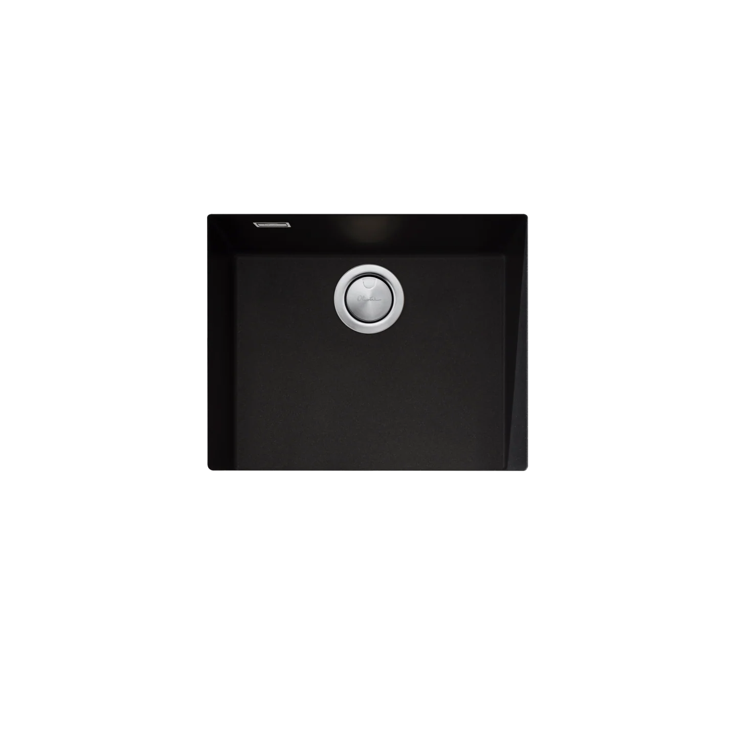 Oliveri Santorini Large Bowl Undermount Sink - Black