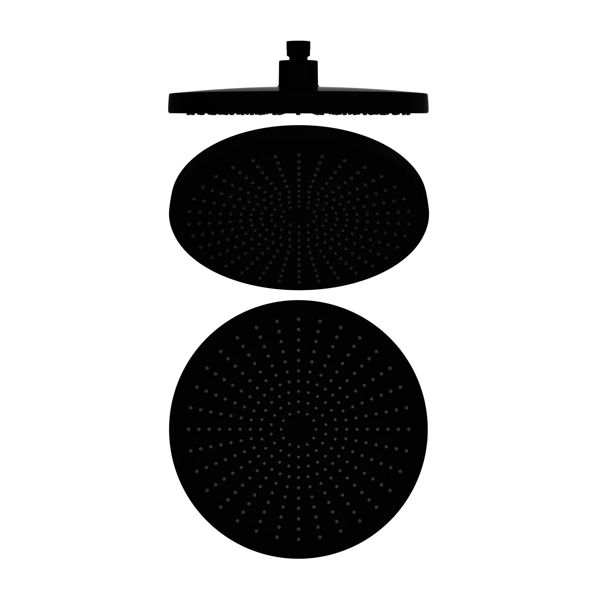 Nero Opal 250mm Shower Head - Black Matte