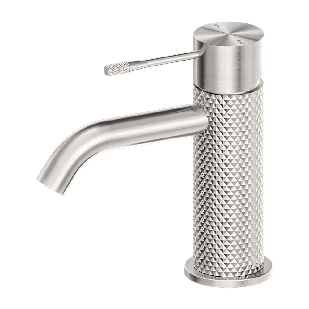 Nero Opal Basin Mixer - Brushed Nickel
