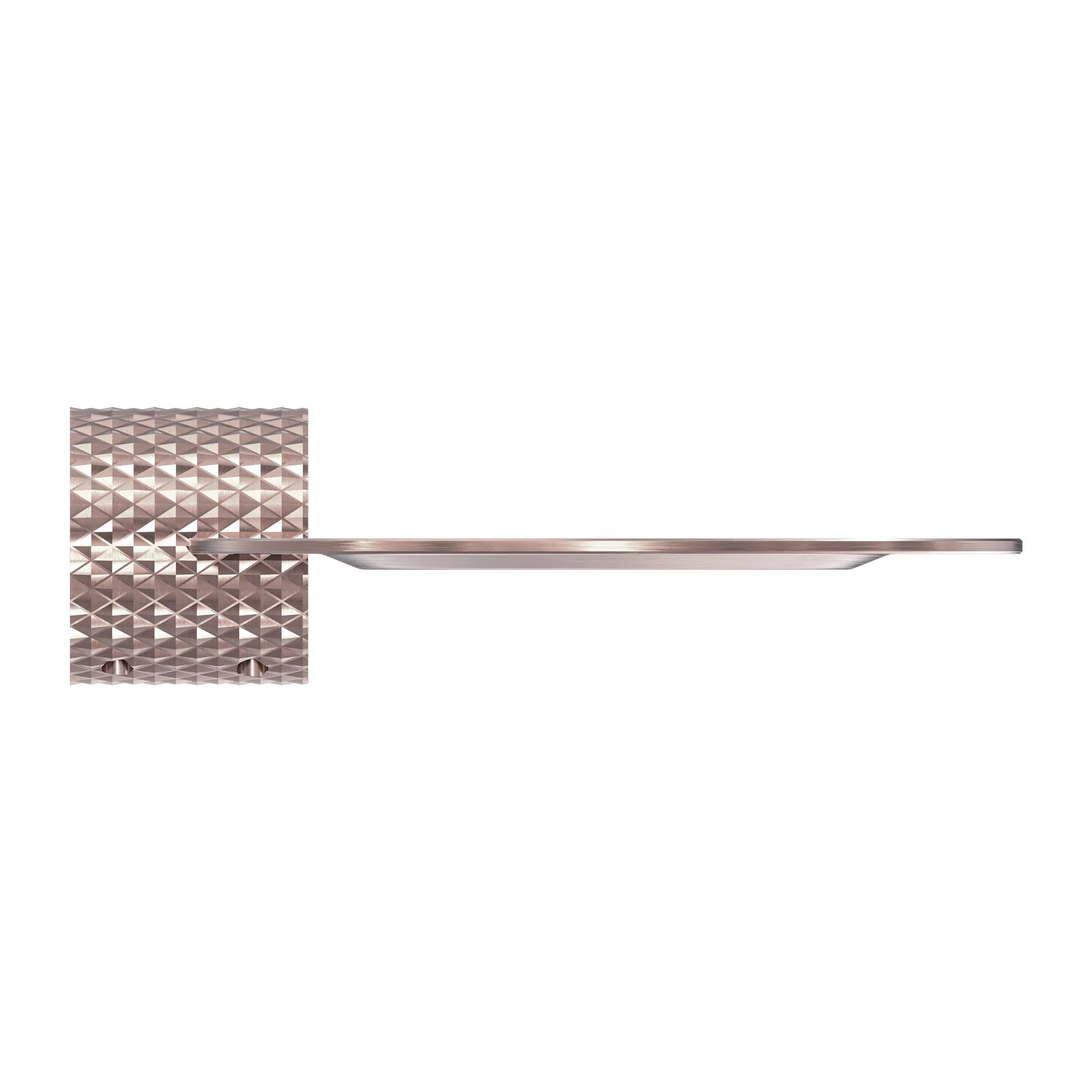 Nero Opal Metal Shower Shelf - Brushed Bronze - Image 3