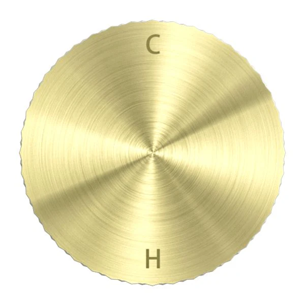 Nero Opal Progressive Shower Mixer - Brushed Gold - Image 2