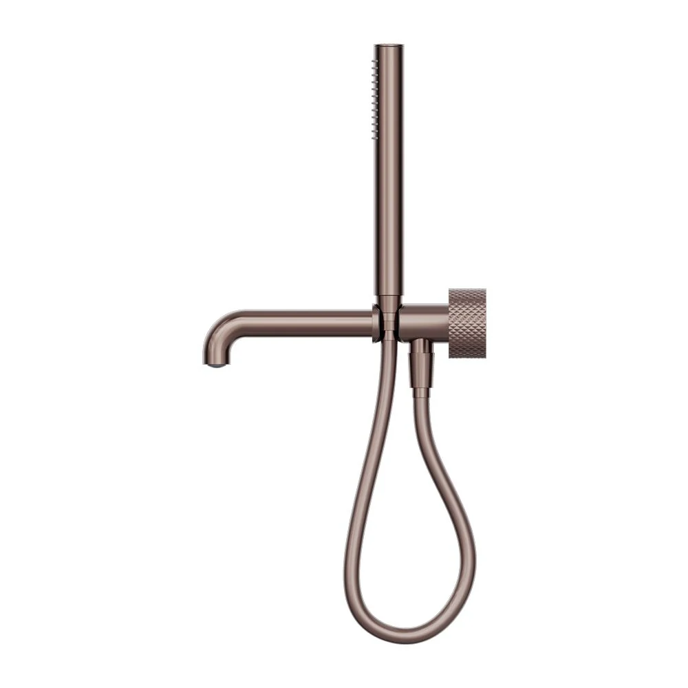 Nero Opal Progressive Shower System Separate Plate With Spout - Brushed Bronze - Image 2
