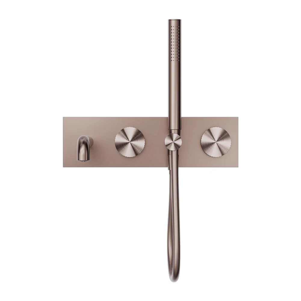 Nero Opal Progressive Shower System With Spout - Brushed Bronze - Image 3
