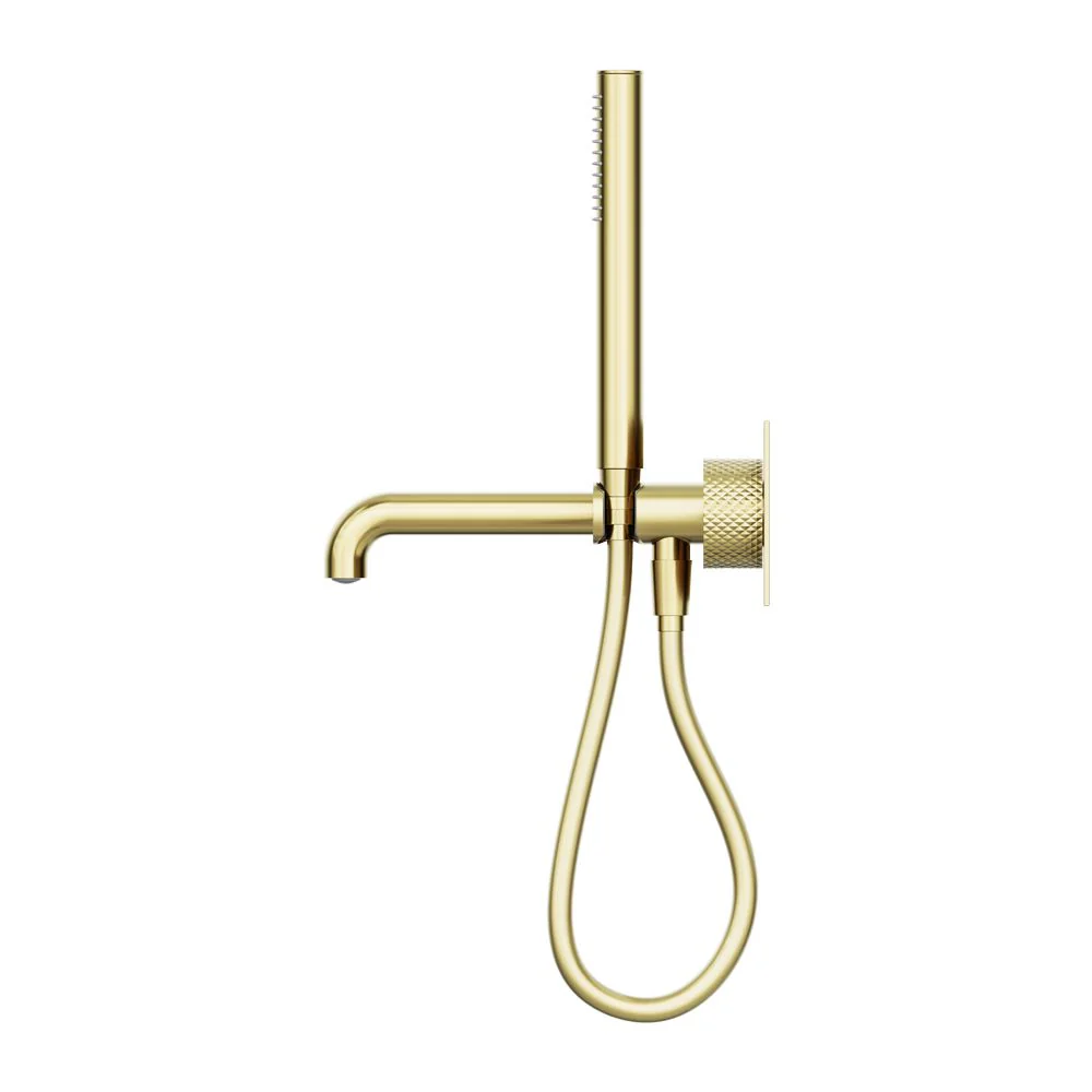 Nero Opal Progressive Shower System With Spout - Brushed Gold - Image 2