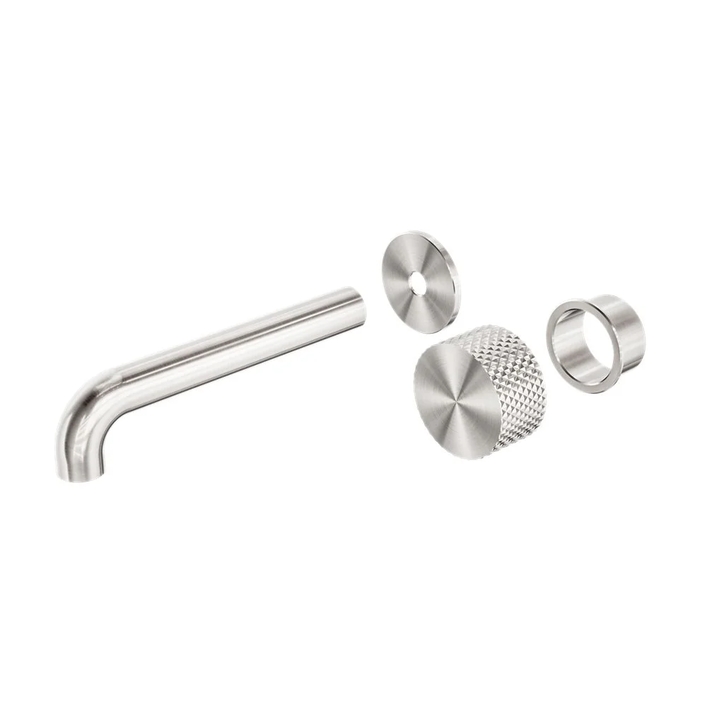 Nero Opal Progressive Wall Basin/Bath Set (Trim Kit Only) Spout - Brushed Nickel