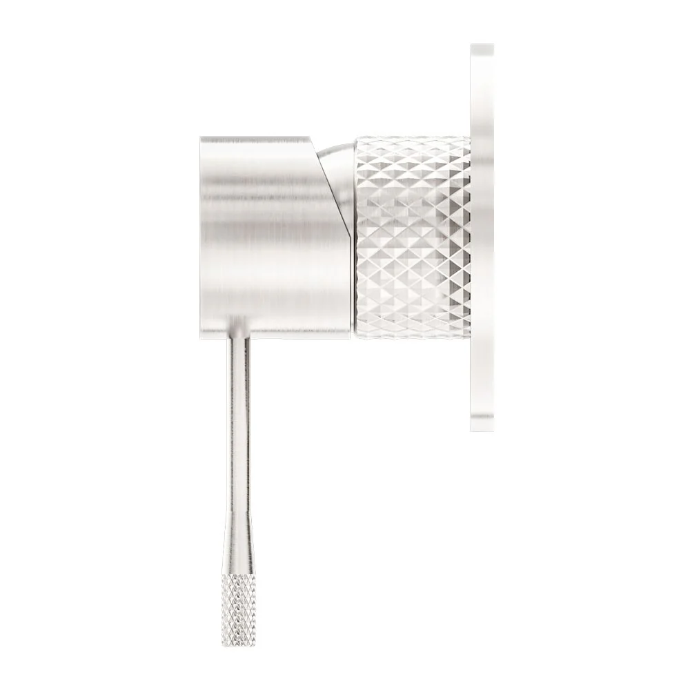 Nero Opal Shower Mixer 80mm Plate - Brushed Nickel - Image 2