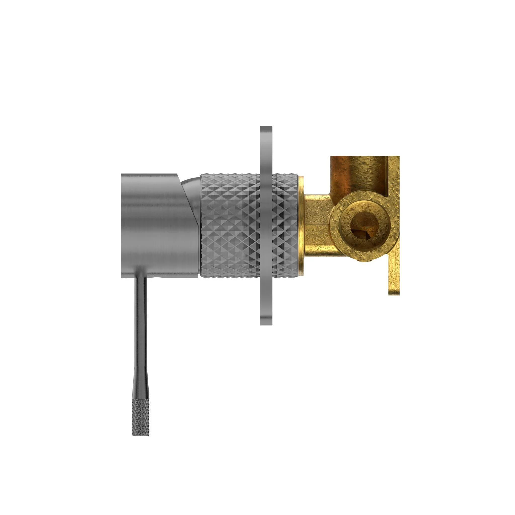 Nero Opal Shower Mixer 80mm Plate - Graphite - Image 2