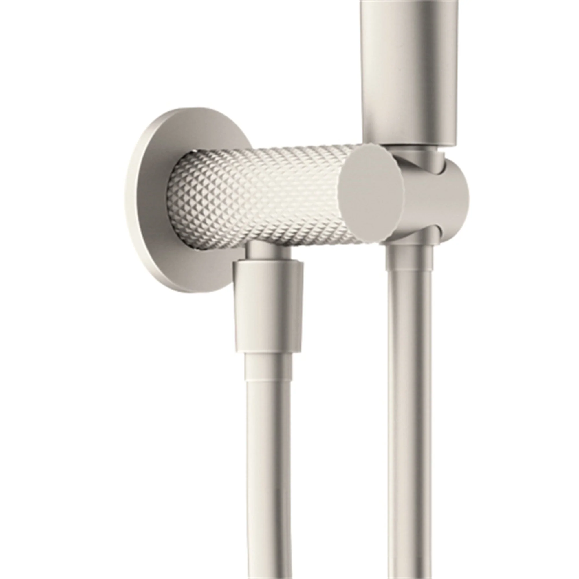 Nero Opal Shower On Bracket - Brushed Nickel - Image 2