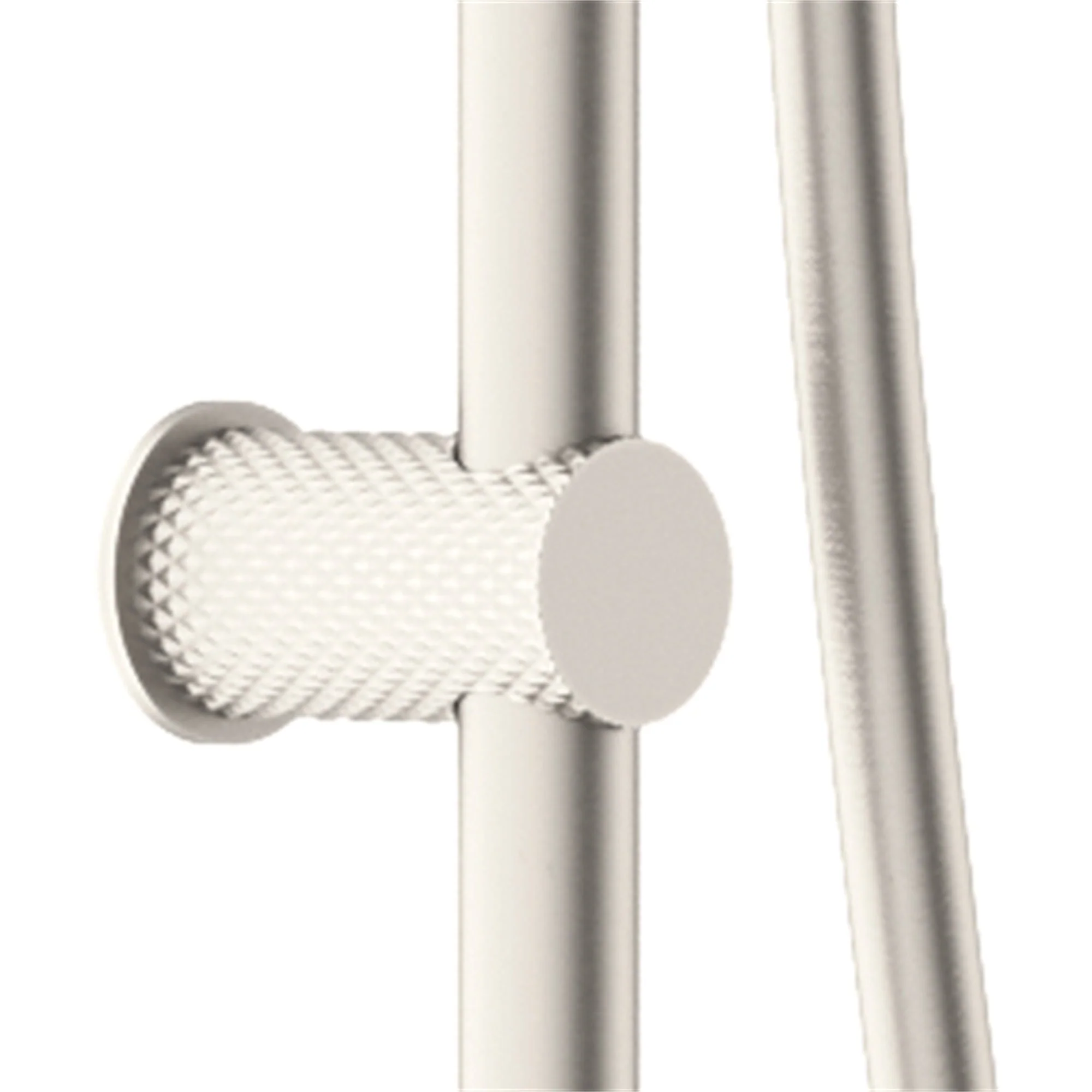 Nero Opal Shower Rail - Brushed Nickel - Image 2