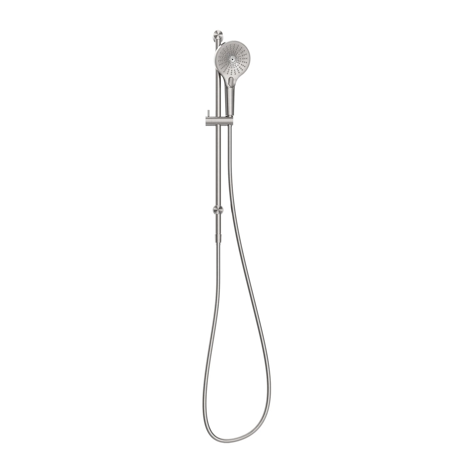 Nero Opal Shower Rail - Brushed Nickel - Image 3