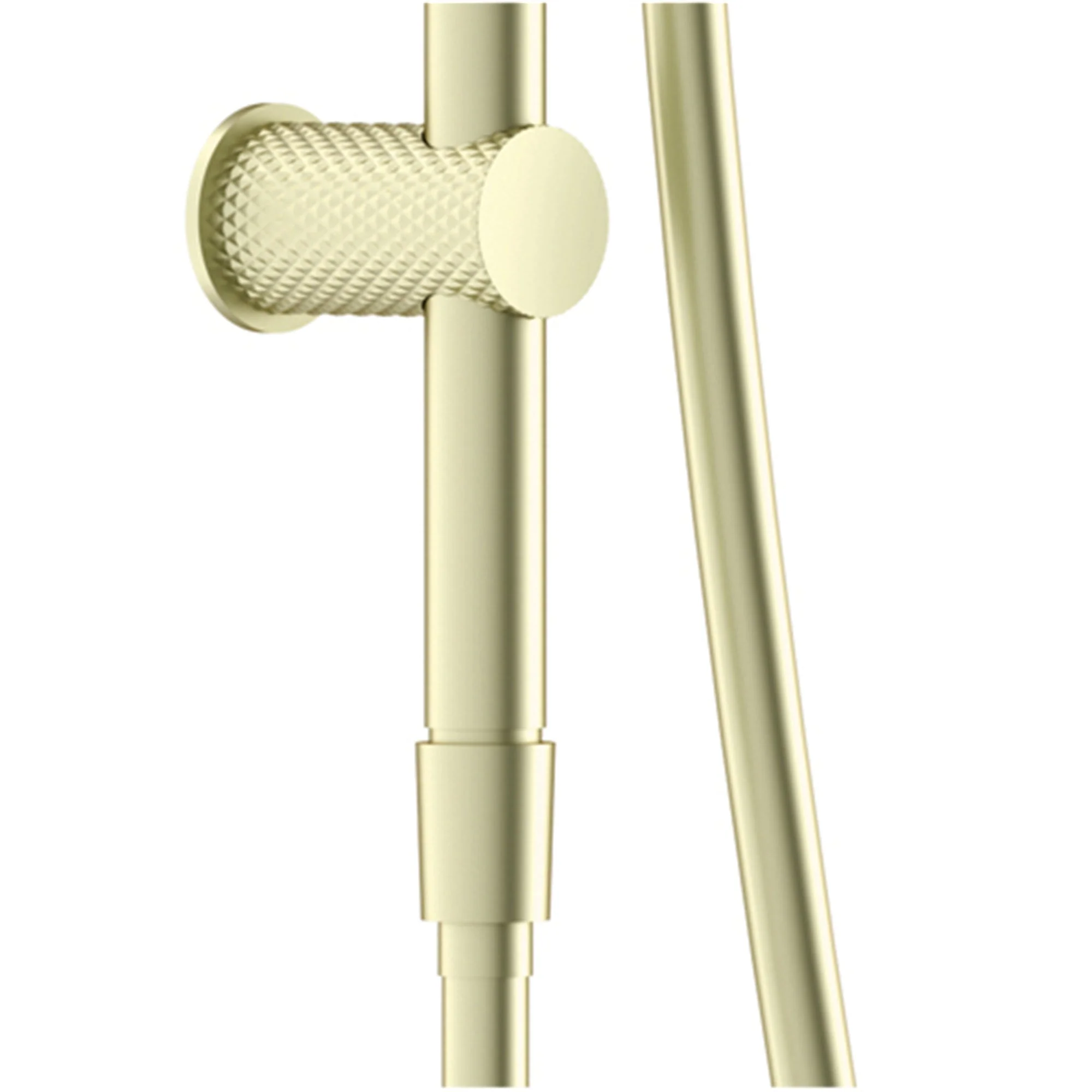 Nero Opal Shower Rail With Air Shower - Brushed Gold - Image 2