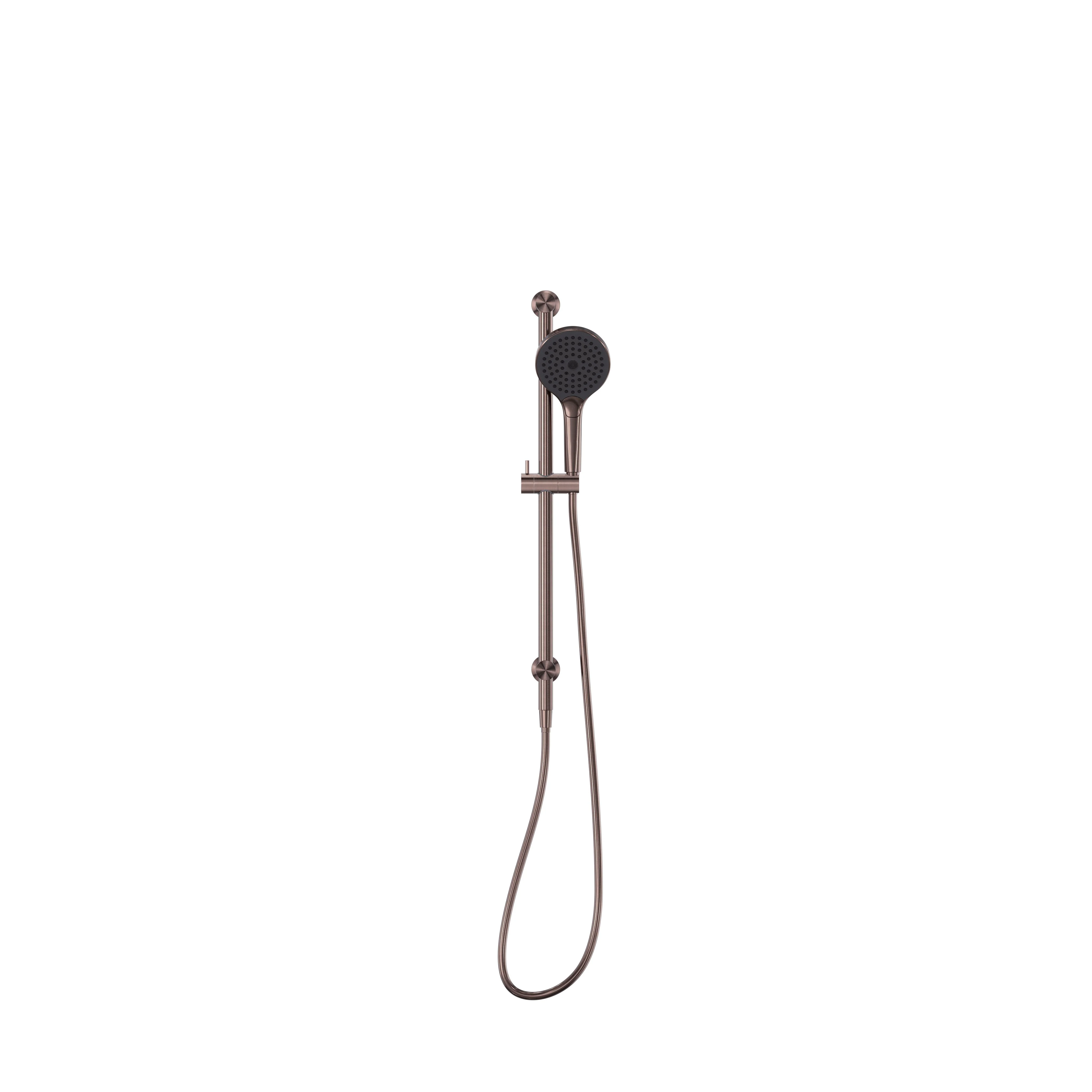 Nero Opal Shower Rail With Air Shower II - Brushed Bronze - Image 2