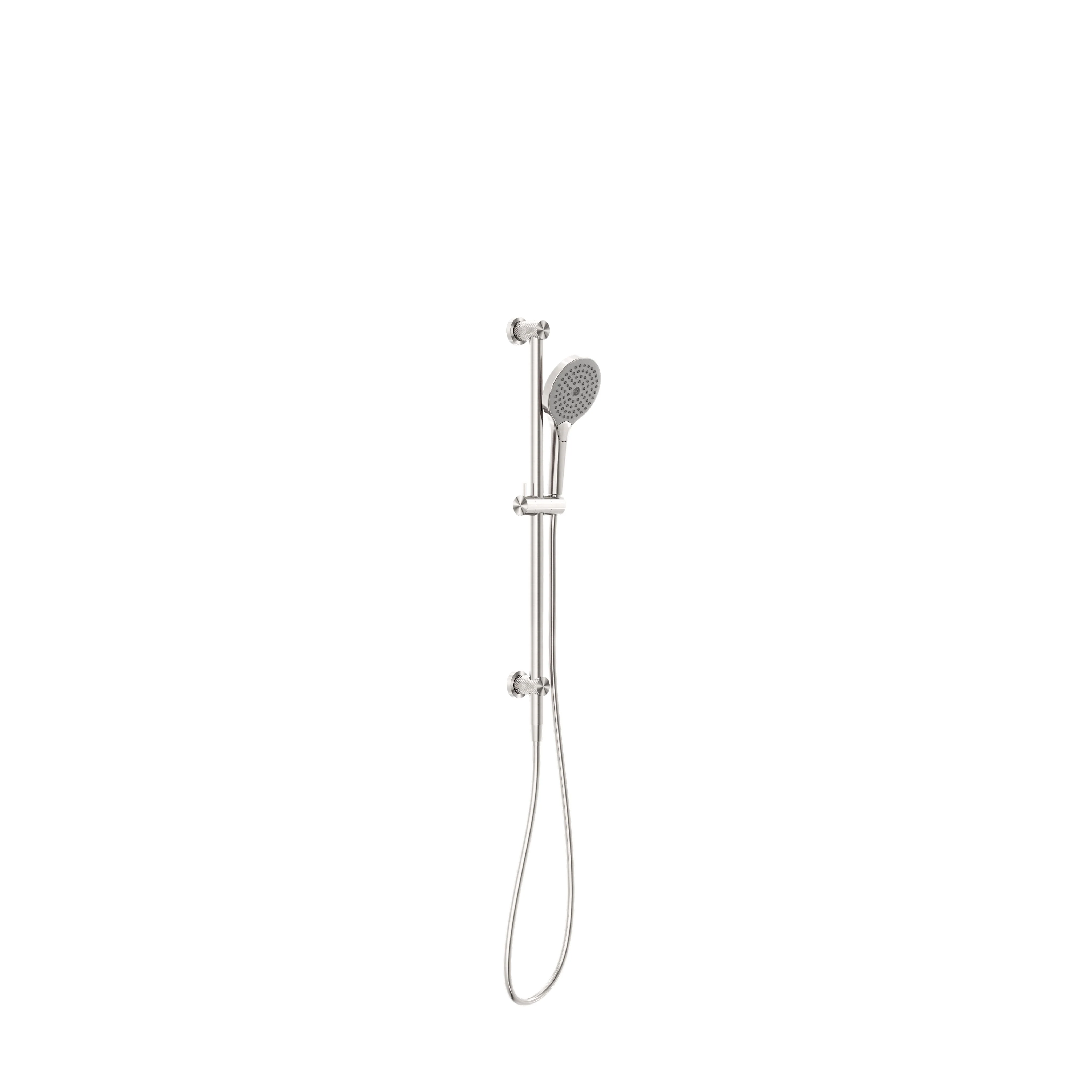 Nero Opal Shower Rail With Air Shower II - Brushed Nickel