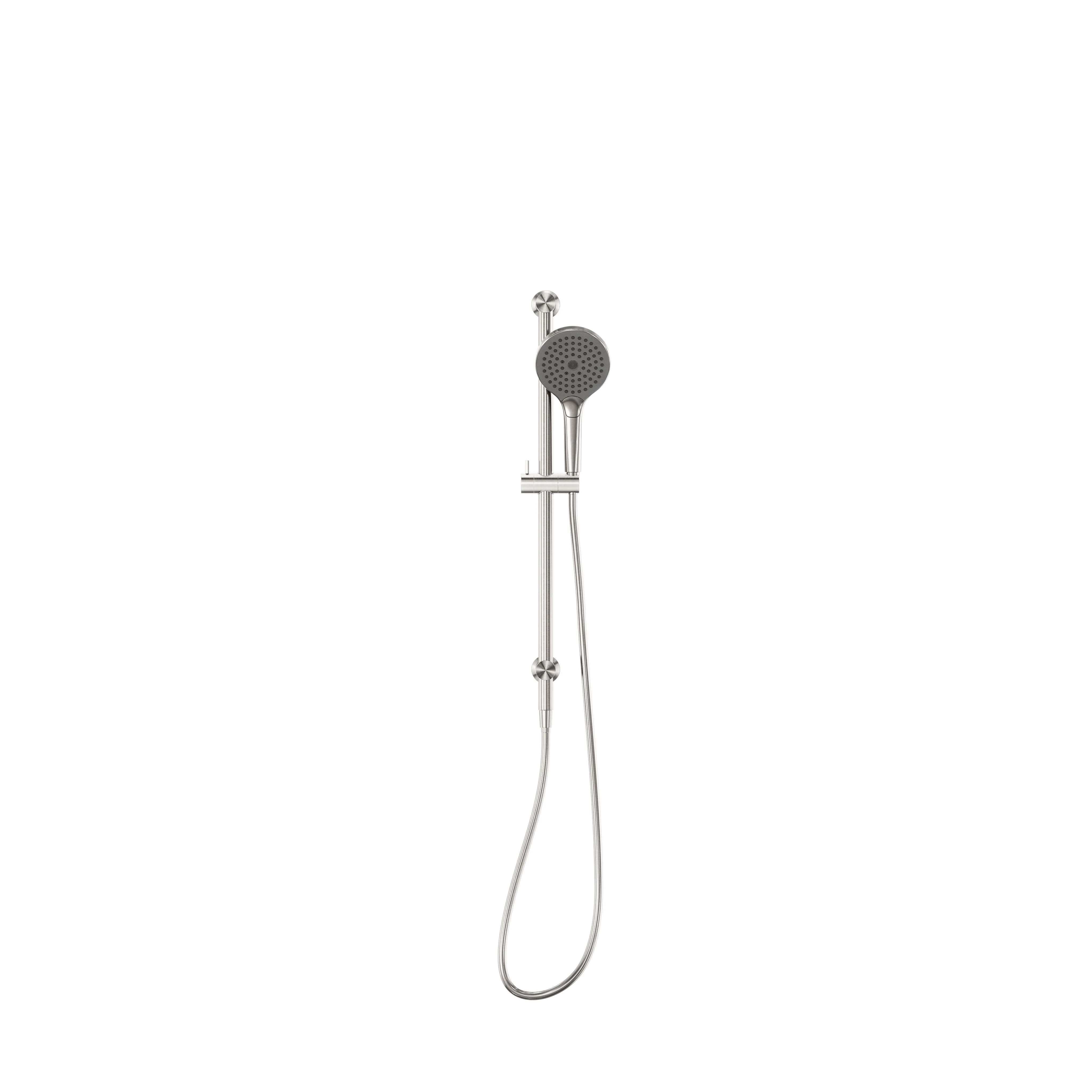 Nero Opal Shower Rail With Air Shower II - Brushed Nickel - Image 2