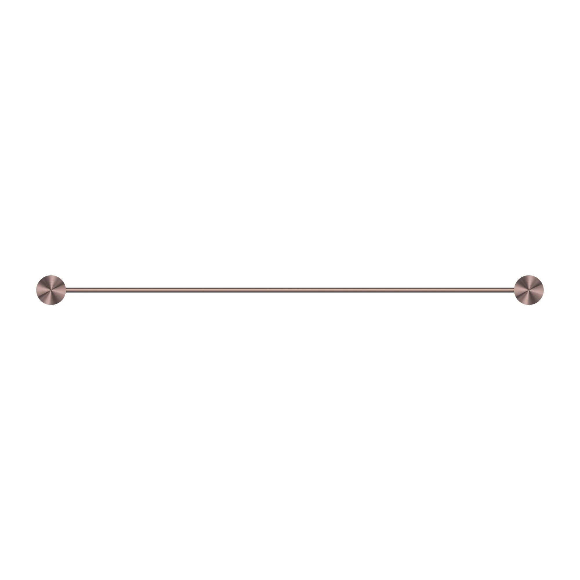 Nero Opal Single Towel Rail - Brushed Bronze - Image 3