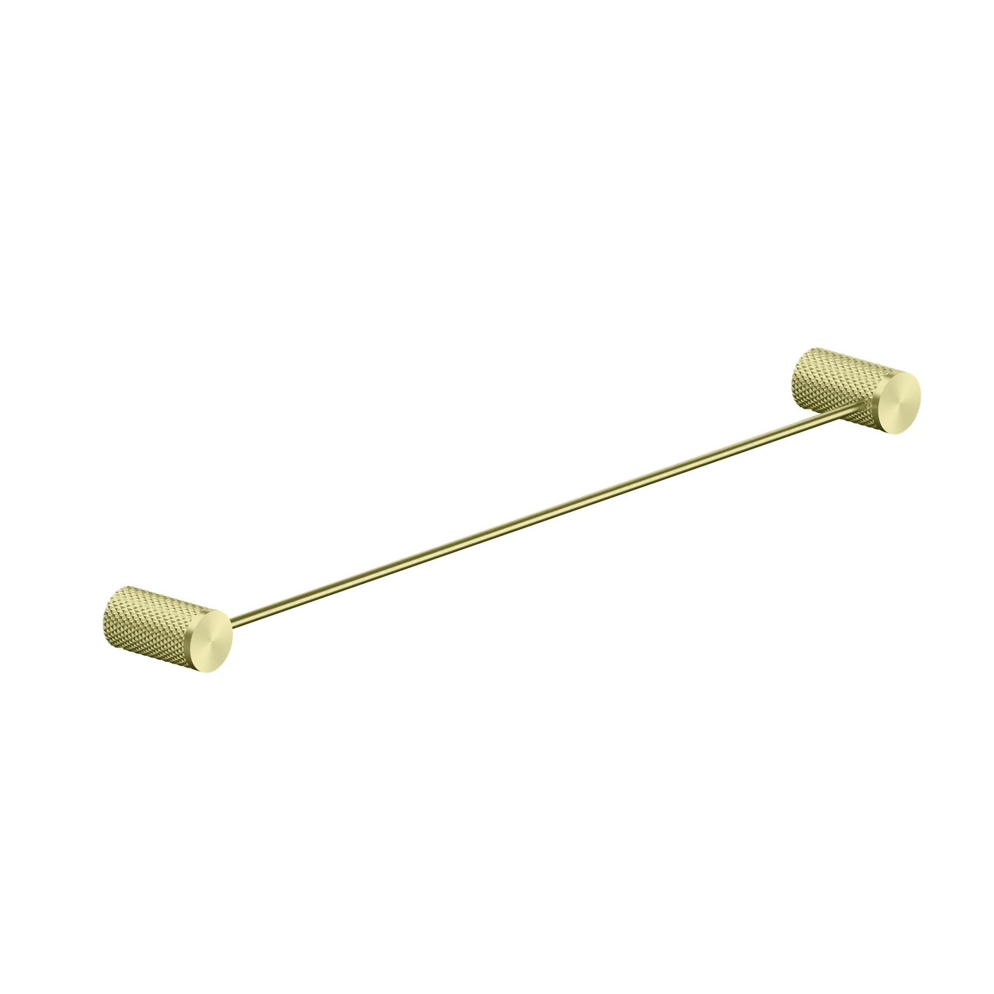 Nero Opal Single Towel Rail - Brushed Gold