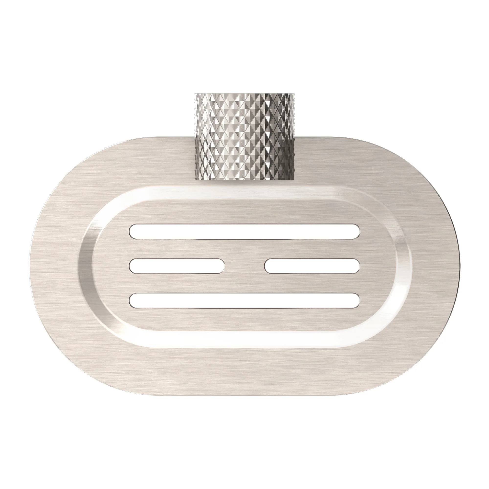 Nero Opal Soap Dish Holder - Brushed Nickel - Image 2