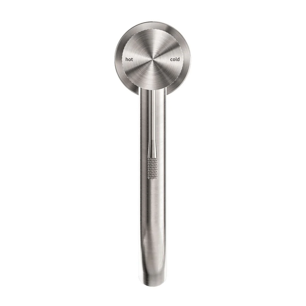 Nero Opal Tall Basin Mixer - Brushed Nickel - Image 3