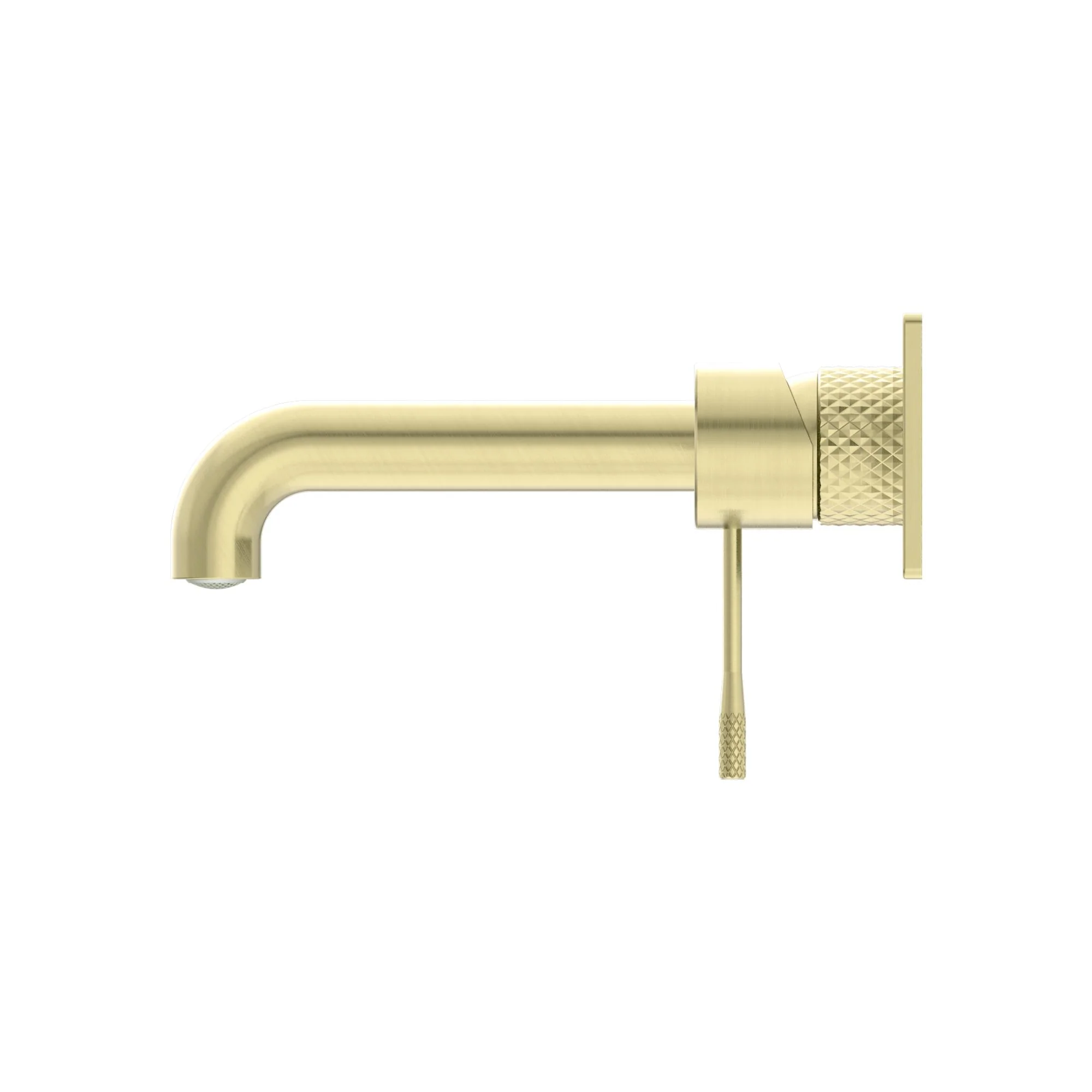 Nero Opal Wall Basin/Bath Mixer - Brushed Gold - Image 3