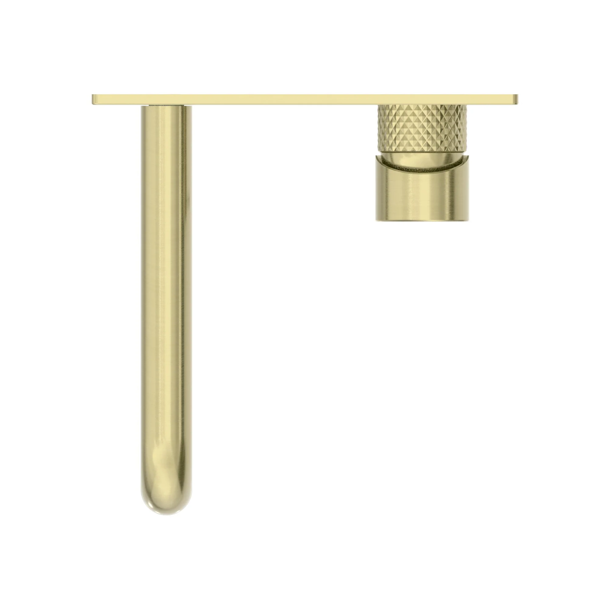 Nero Opal Wall Basin/Bath Mixer - Brushed Gold - Image 4