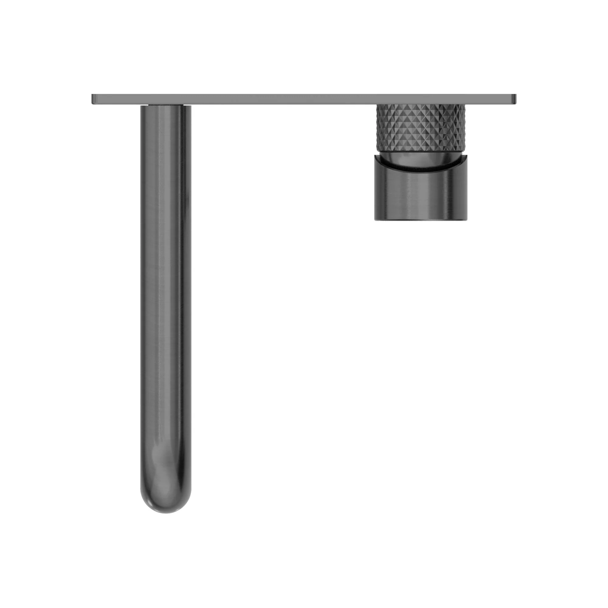 Nero Opal Wall Basin/Bath Mixer - Graphite - Image 3