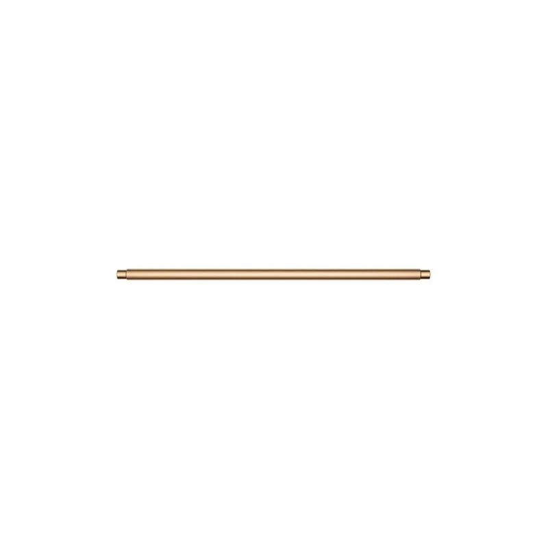 Meir Öppen Round Pull 328mm Cabinet Handle (Linear Knurled) - Lustre Bronze - Image 2