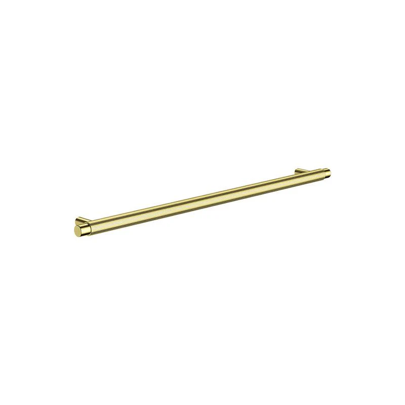 Meir Öppen Round Pull 328mm Cabinet Handle (Linear Knurled) - PVD Tiger Bronze