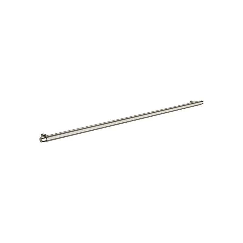 Meir Öppen Round Pull 520mm Cabinet Handle (Linear Knurled) - PVD Brushed Nickel