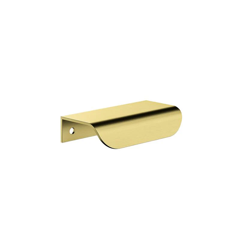 Meir Öppen Edge-Pull 75mm Cabinet Handle (Brushed) - PVD Tiger Bronze