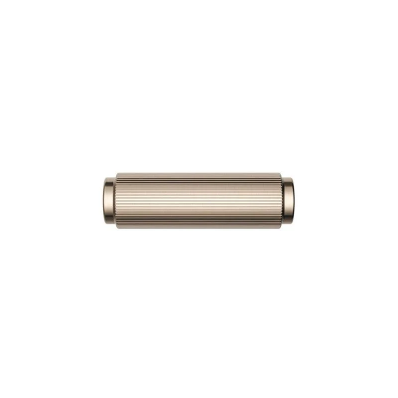 Meir Öppen T-Pull Cabinet Handle (Linear Knurled) - PVD Champagne - Image 2