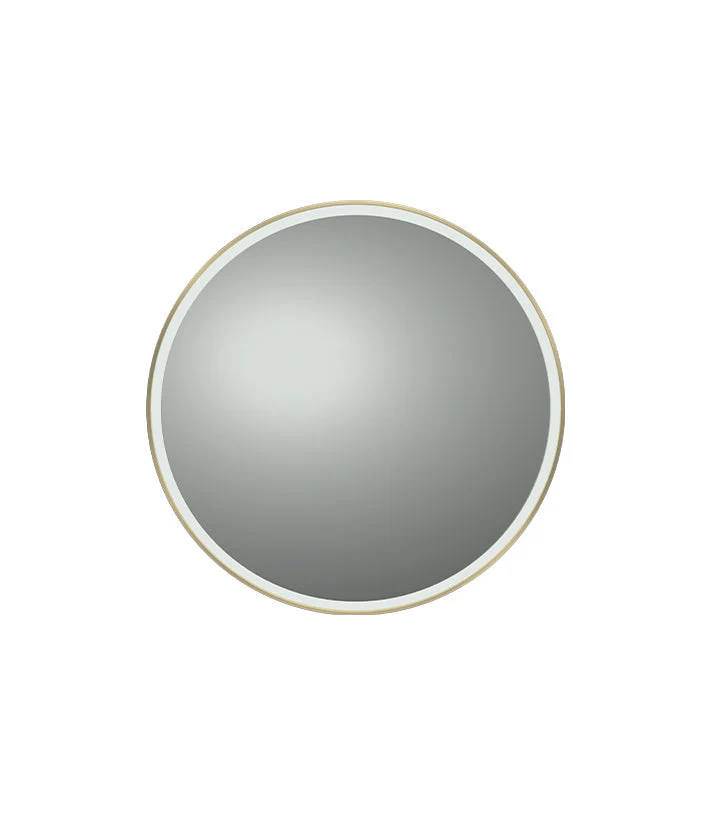 Parisi Acciaio Progressive LED Mirror 800 - Brushed Brass
